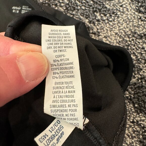 Aerie Two Piece Swimsuit (S Top, M Bottom) - Picture 3 of 4